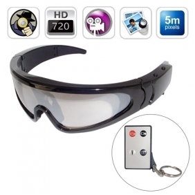 Discount 720P HD Spy Sport Glasses Digital Video Recorder with Remote Control(16GB)